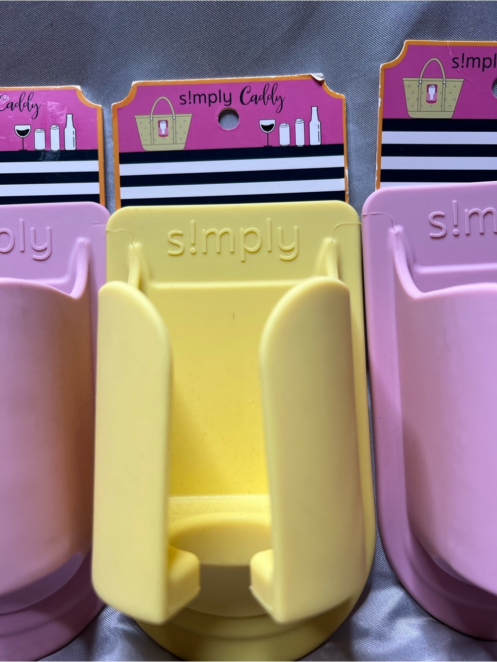 Simply Southern Yellow "Simply Caddy" Cup Holder Bag Accessory